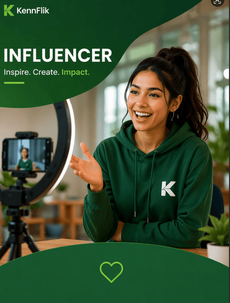 KennFlik influencer program banner