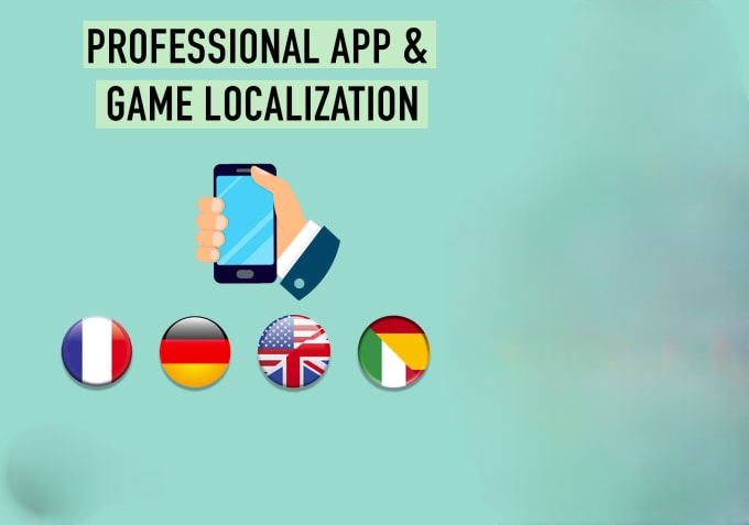 50059I will translate, localize your app in spanish, french, german, english