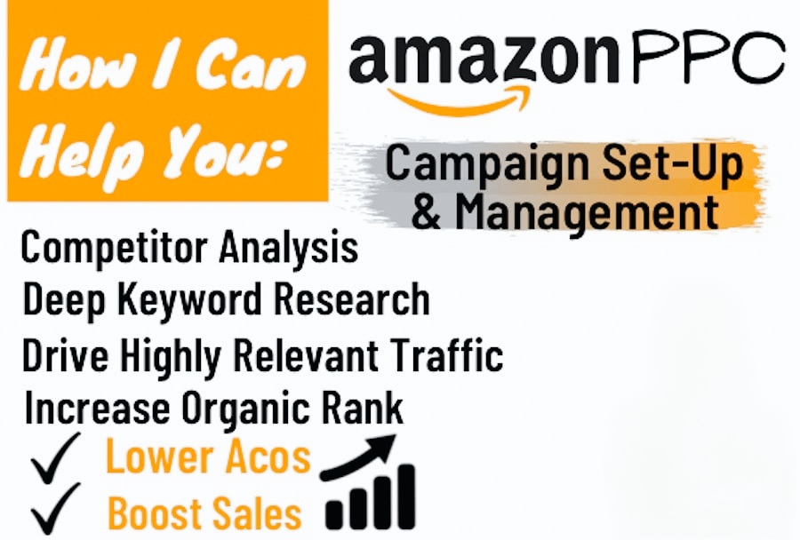 52070I'll set up, oversee, and improve your sponsored advertising for your Amazon PPC