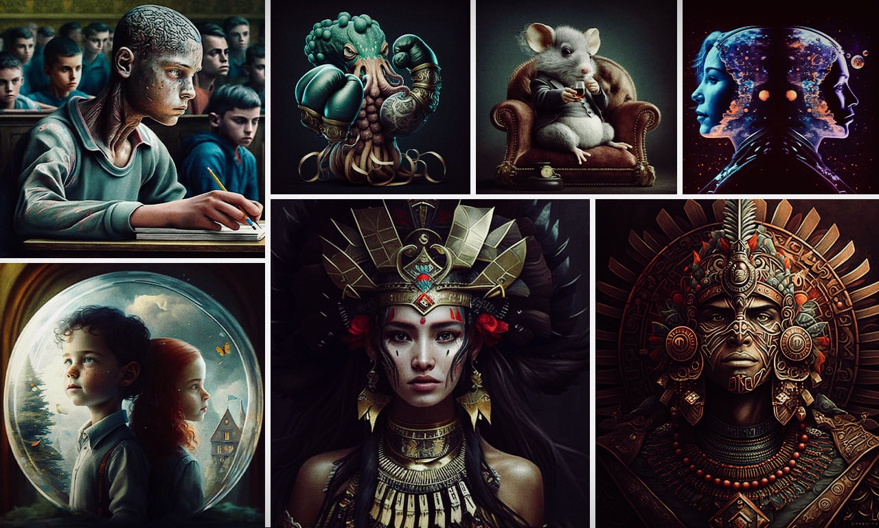 95544I'll use Midjourney AI to produce unique AI art, nft, and illustrations.